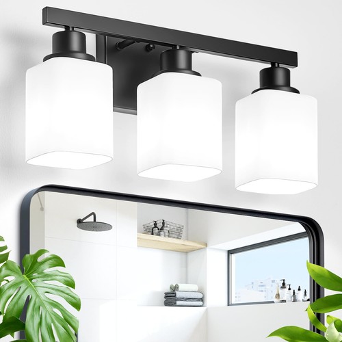 Light bathroom vanity - 3-light,