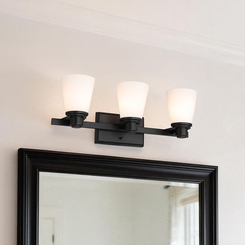 Bathroom vanity light - bathroom, with